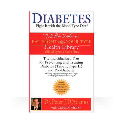 Diabetes Book Fight It With The Blood Type Diet