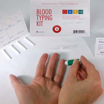 Find Out Your Blood Type With An At Home Blood Type Test (Eldoncard)